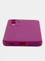 Аметистовый чехол для Samsung Galaxy A54 / Самсунг Галакси А54, силиконовый, цветной, матовый