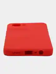 Красный чехол Realme C30/C30s, Narzo 50i Prime (Реалми С30), силиконовый, с мягким подкладом