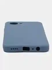 Синий меланж чехол Realme C30/C30s, Narzo 50i Prime (Реалми С30), силиконовый, с мягким подкладом