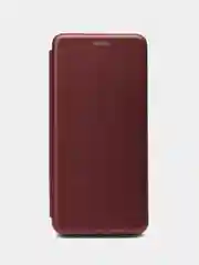 Пурпурный чехол-книжка для Tecno Spark 10 / 10C , Техно Спарк 10 / 10С