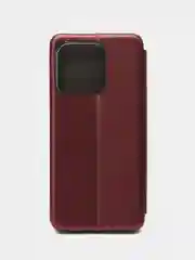 Пурпурный чехол-книжка для Tecno Spark 10 / 10C , Техно Спарк 10 / 10С