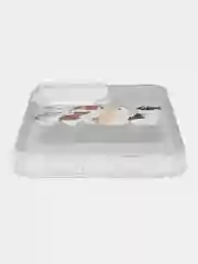 Серый чехол для iPhone 11 13 14 15 12/12Pro, 13,14 Pro Max, XR, XS, 7/8 с принтом