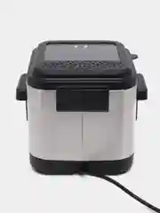 Серый металлик фритюрница Blackton Bt DF1110, антипригарная, 1,5 л, 900 Вт