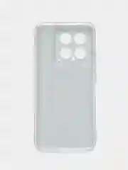 Приглушённый хаки силиконовый чехол на Xiaomi 14 / Сяоми 14 прозрачный, с рисунком, защита камеры