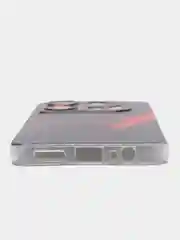 Красный силиконовый чехол на Infinix GT 10 Pro (Инфиникс GT 10 Про), с рисунком, защита камеры