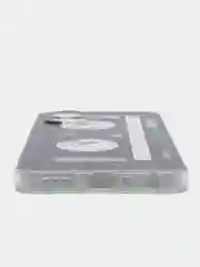 Хром силиконовый чехол Oppo A38/A18 (Оппо A38/Оппо А18), прозрачный, с рисунком, защита камеры