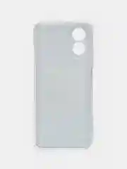 Тёмно-коричневый силиконовый чехол Oppo A38/A18 (Оппо A38/Оппо А18), прозрачный, с рисунком, защита камеры