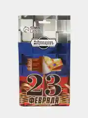 Оранжевый подарочный набор : шапка  и шампунь