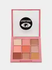 Розовый тени для век 9 цветов TooLook