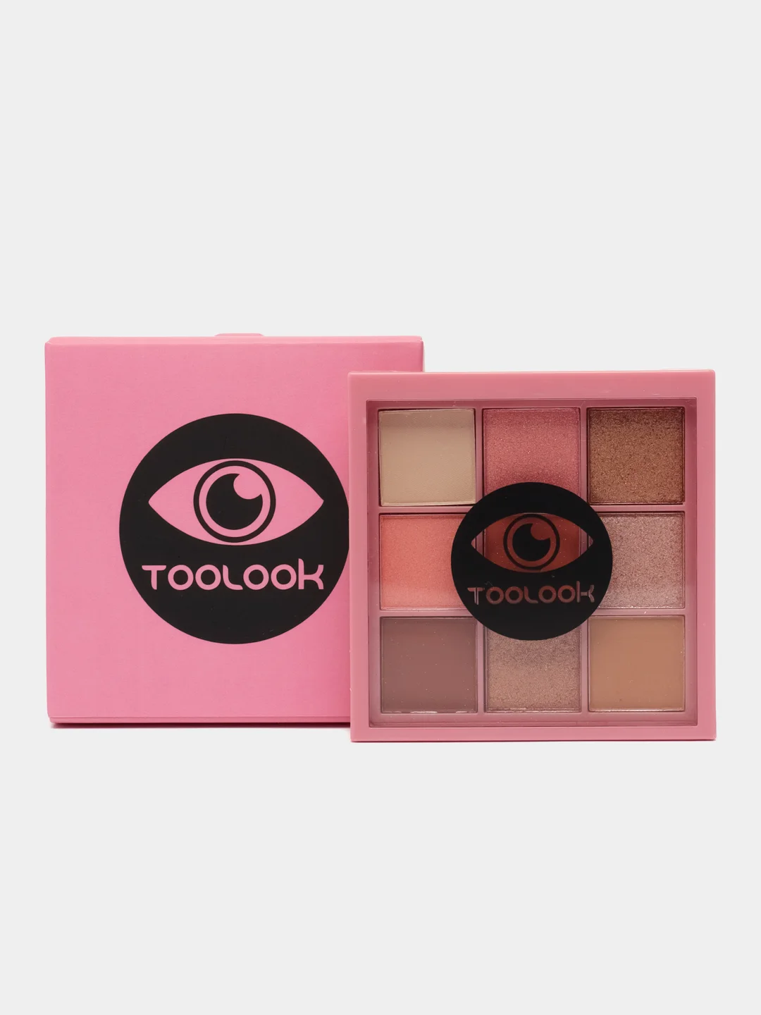 Розовый тени для век 9 цветов TooLook