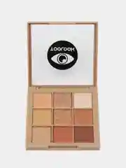 Бежевый тени для век 9 цветов TooLook