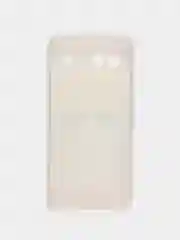 Желтый силиконовый чехол на Google Pixel 8A (Гугл Пиксель 8А), с рисунком, защита камеры