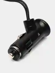 Разветвитель прикуривателя, 4 гнезда, 2 USB, со шнуром