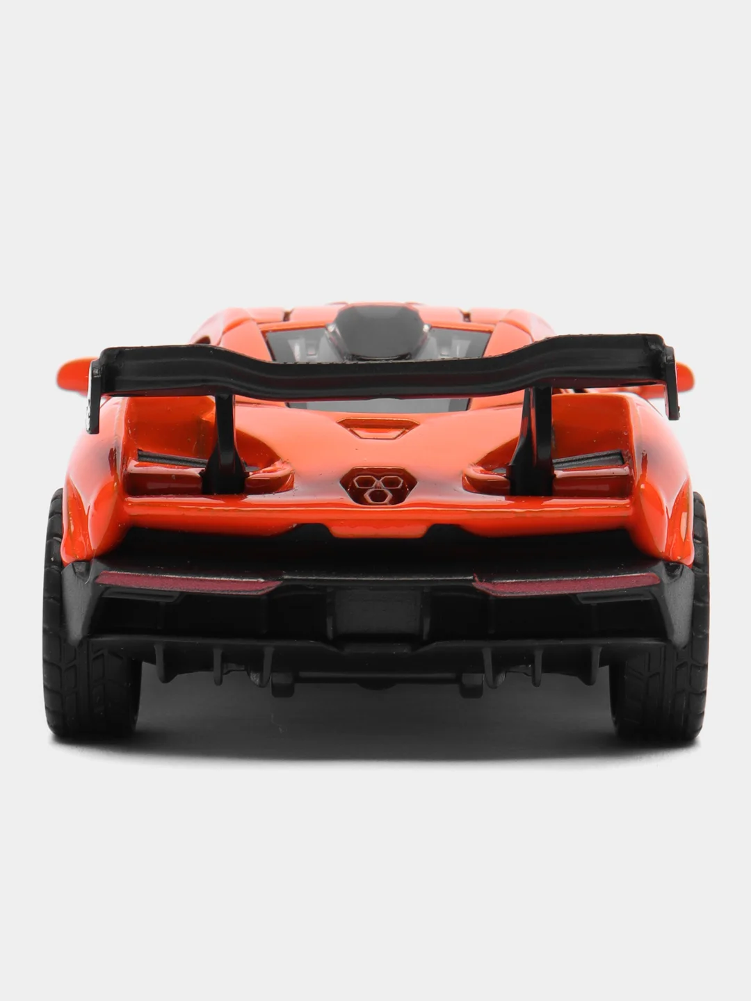 Оранжевый металлическая коллекционная машинка McLaren Senna