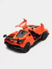 Оранжевый металлическая коллекционная машинка McLaren Senna