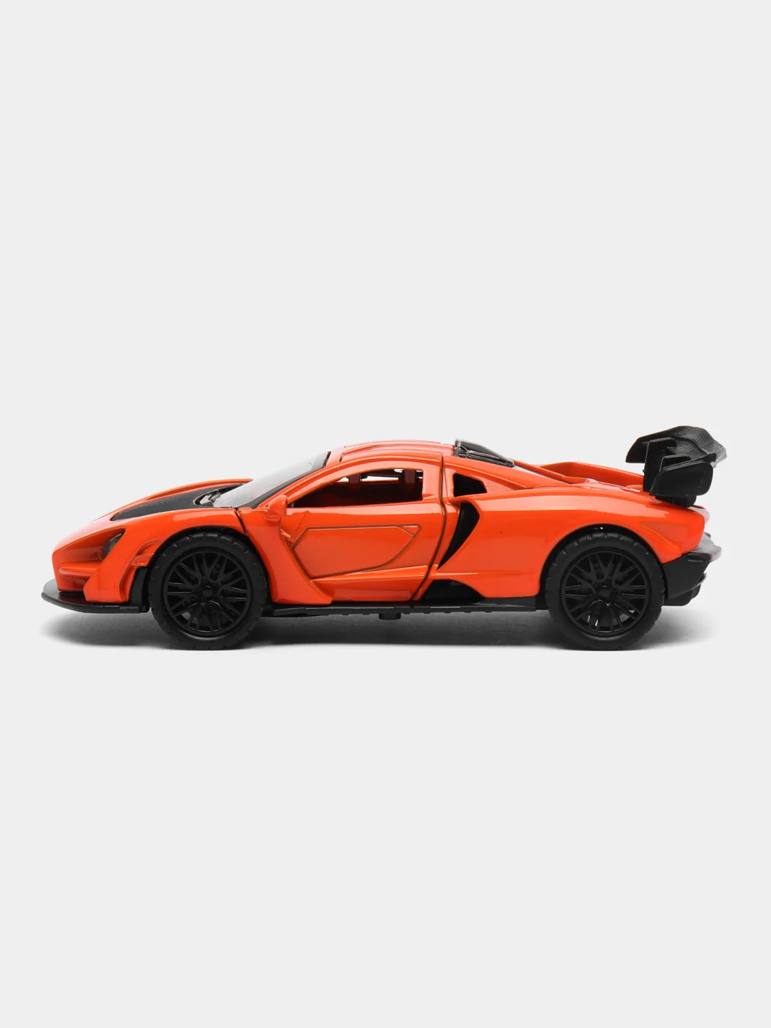 Оранжевый металлическая коллекционная машинка McLaren Senna