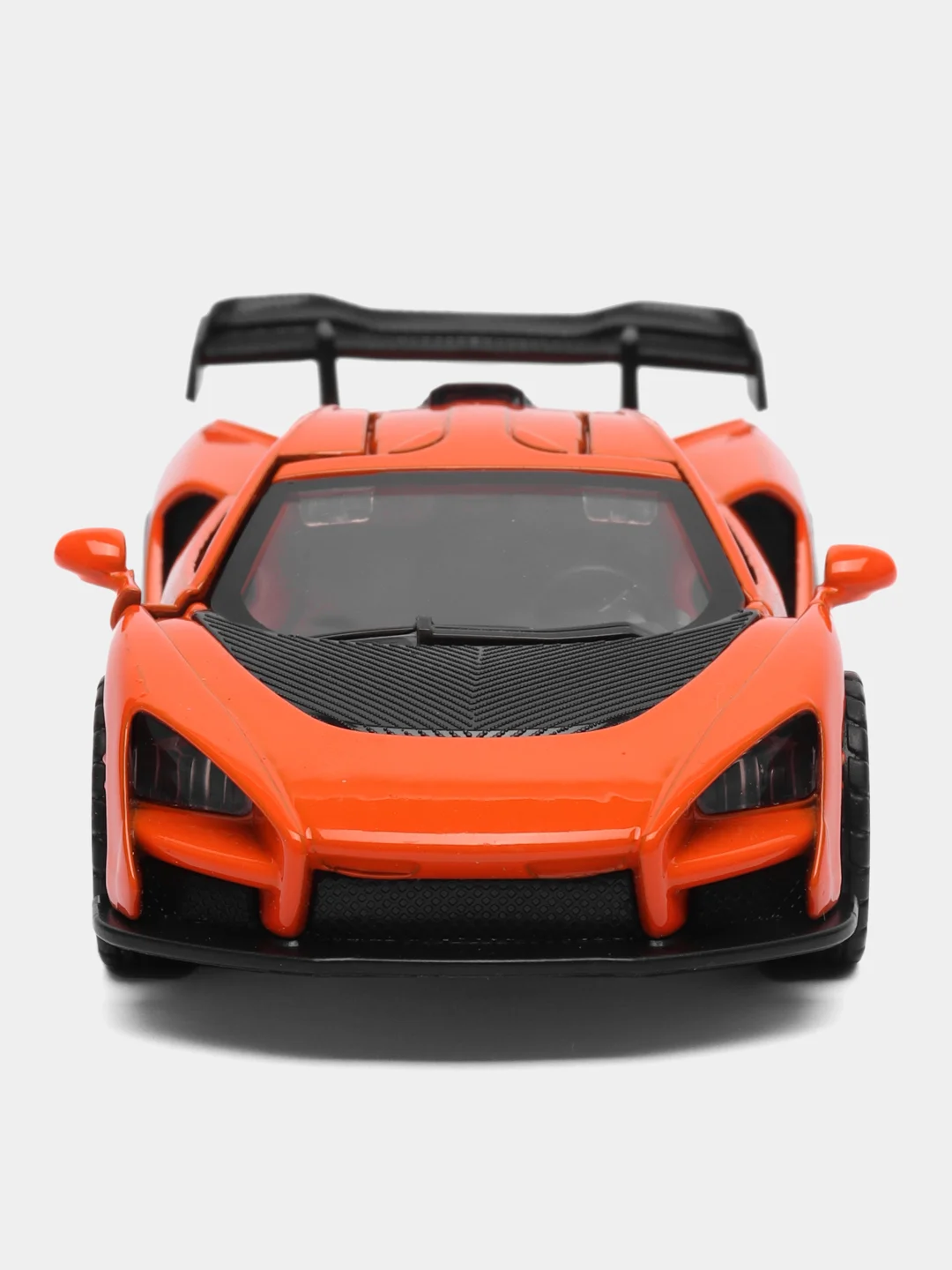 Оранжевый металлическая коллекционная машинка McLaren Senna
