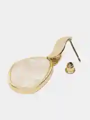 Белый серьги женские, разные виды, серьги-кольца