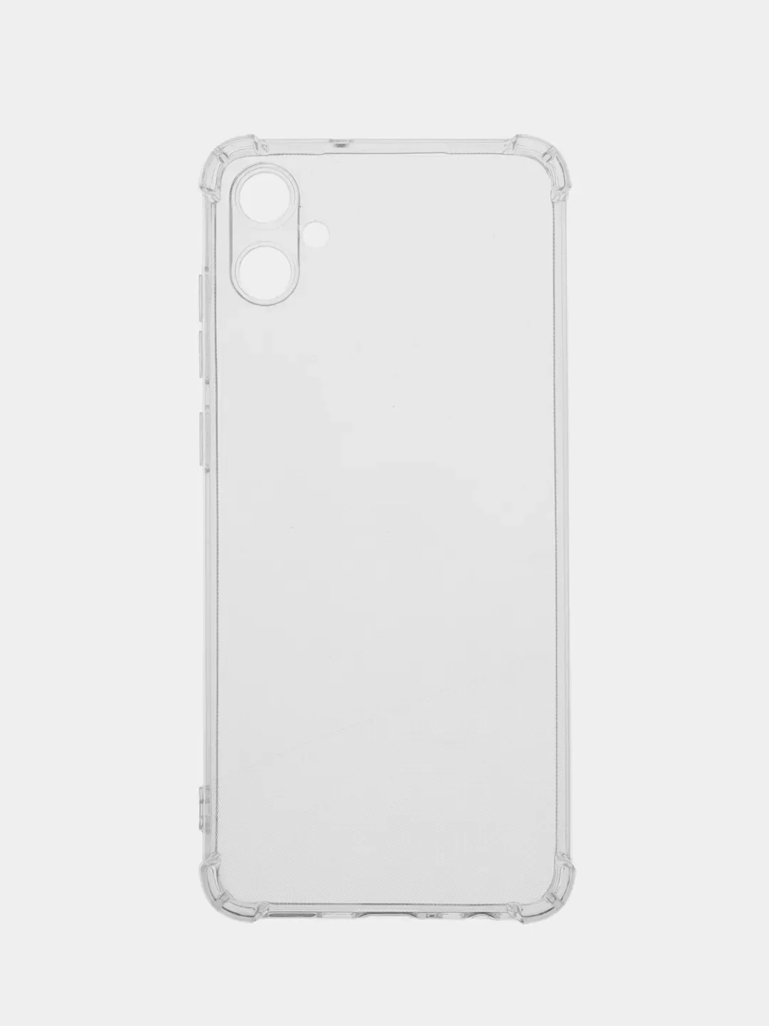 Прозрачный чехол Samsung Galaxy A05 (Самсунг Галакси А05), прозрачный, силиконовый, противоударный