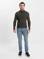Зеленый водолазка мужская