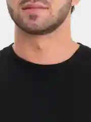 Черный лонгслив мужской