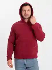 Бордовый худи на флисе, мужская толстовка, свитшот, свитер, маломерка
