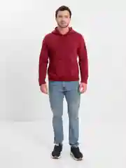 Бордовый худи на флисе, мужская толстовка, свитшот, свитер, маломерка