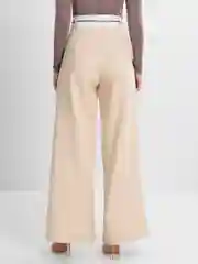 Кремовый брюки женские
