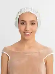 Белый шапочка для душа, многоразовая