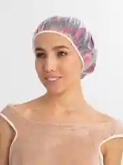 Красный шапочка для душа, многоразовая