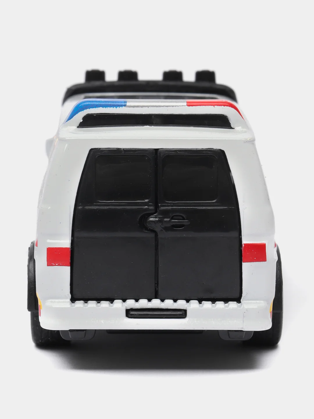 Белый металлическая коллекционная машинка GMC Chevy Van фургон
