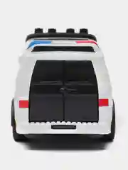 Белый металлическая коллекционная машинка GMC Chevy Van фургон