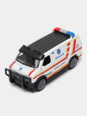 Металлическая коллекционная машинка GMC Chevy Van фургон