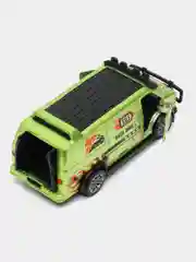 Зеленый металлическая коллекционная машинка GMC Chevy Van фургон