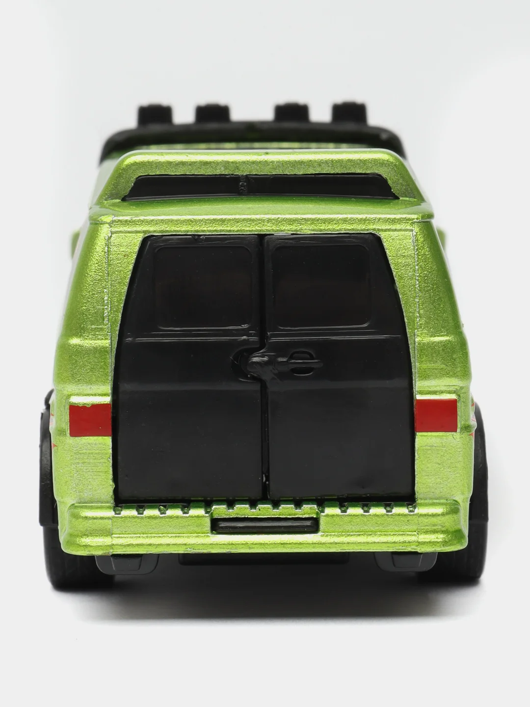 Зеленый металлическая коллекционная машинка GMC Chevy Van фургон