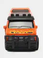 Оранжевый металлическая коллекционная машинка GMC Chevy Van фургон