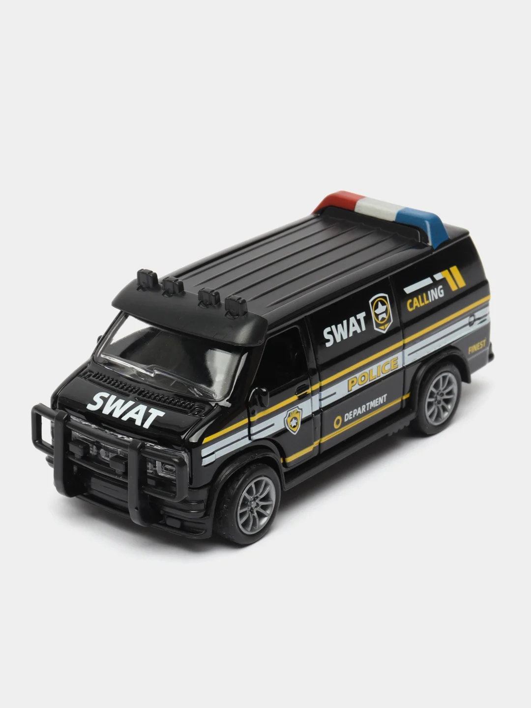 Черный металлическая коллекционная машинка GMC Chevy Van фургон