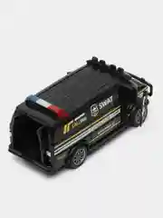 Черный металлическая коллекционная машинка GMC Chevy Van фургон