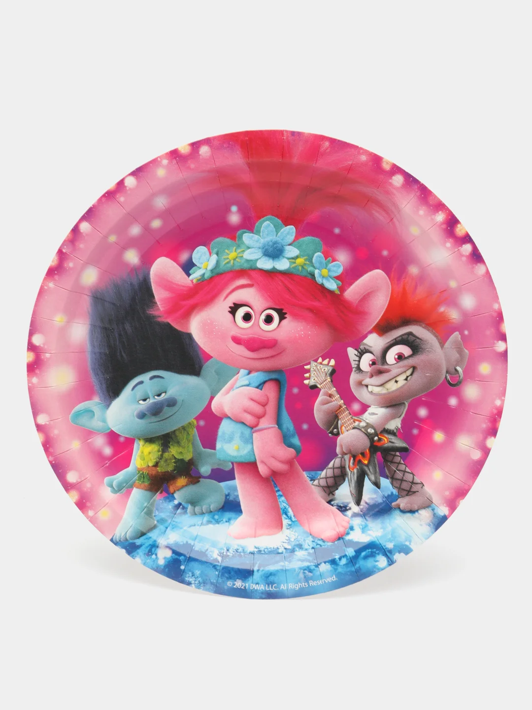 Набор одноразовой посуды ND Play Trolls (стаканы 250мл. 6шт., тарелки 18см 6шт.)