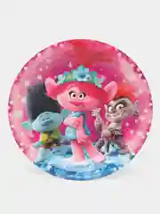 Набор одноразовой посуды ND Play Trolls (стаканы 250мл. 6шт., тарелки 18см 6шт.)