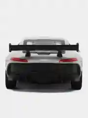 Белый металлическая коллекционная машинка Mercedes AMG GTR