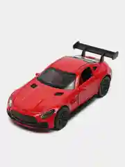 Красный металлическая коллекционная машинка Mercedes AMG GTR