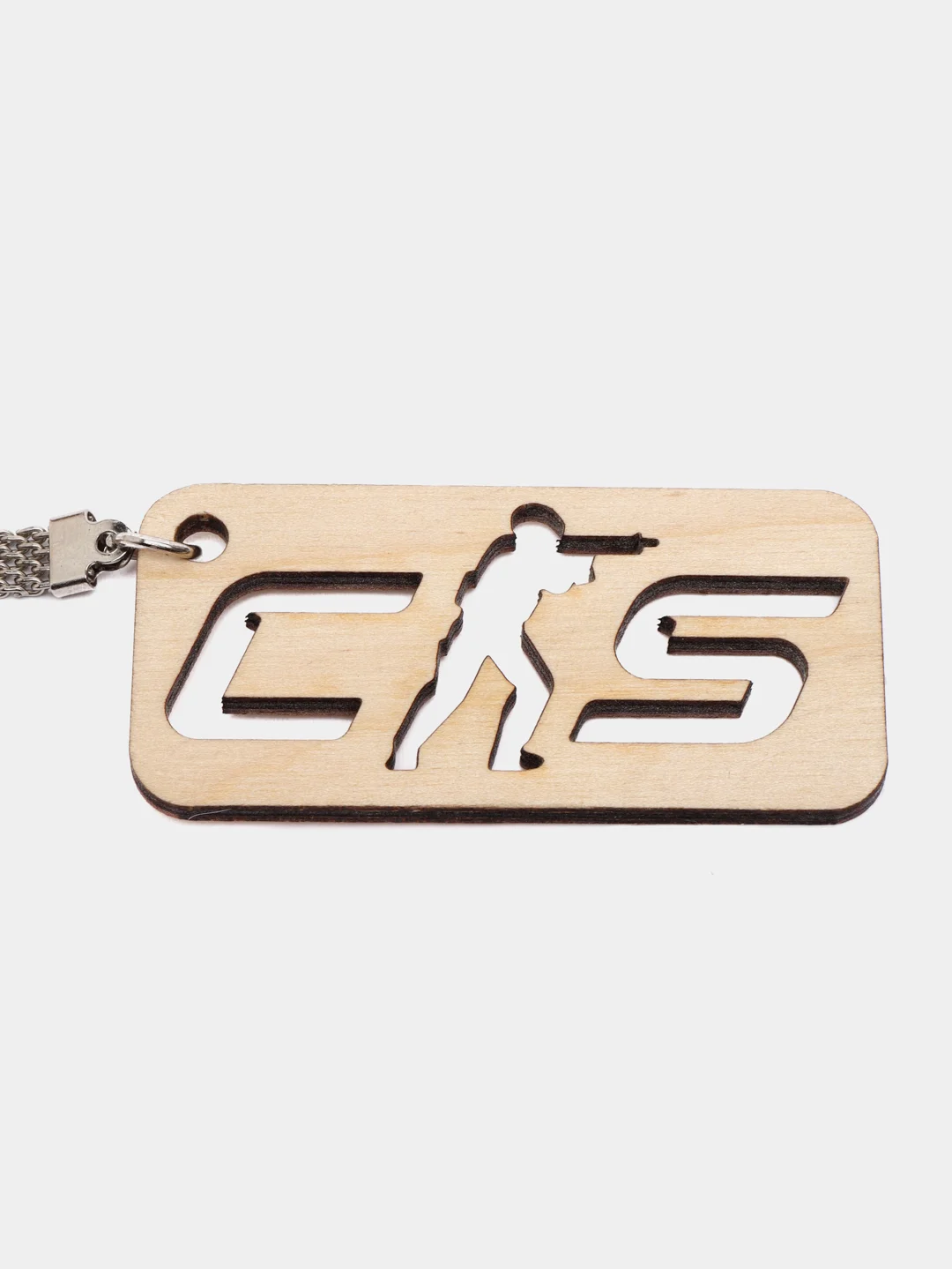 Бежевый брелок cs2