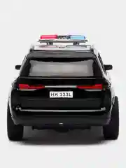 Угольный металлическая коллекционная машинка BMW X7