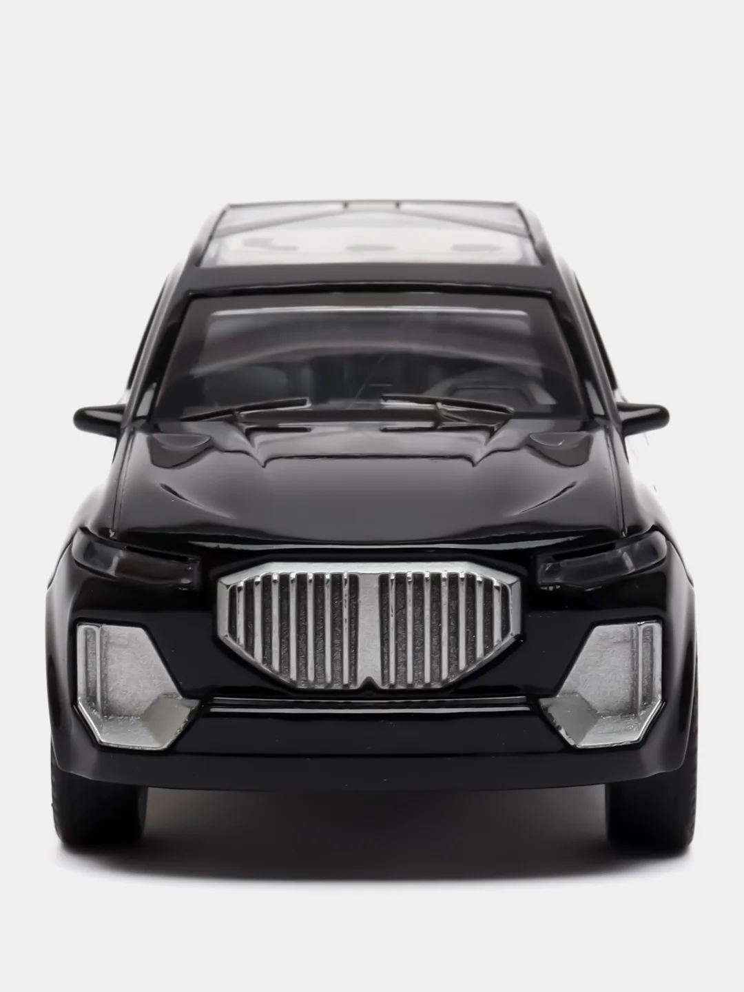 Черный металлическая коллекционная машинка BMW X7