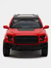 Красный металлическая коллекционная машинка Ford Raptor Пикап