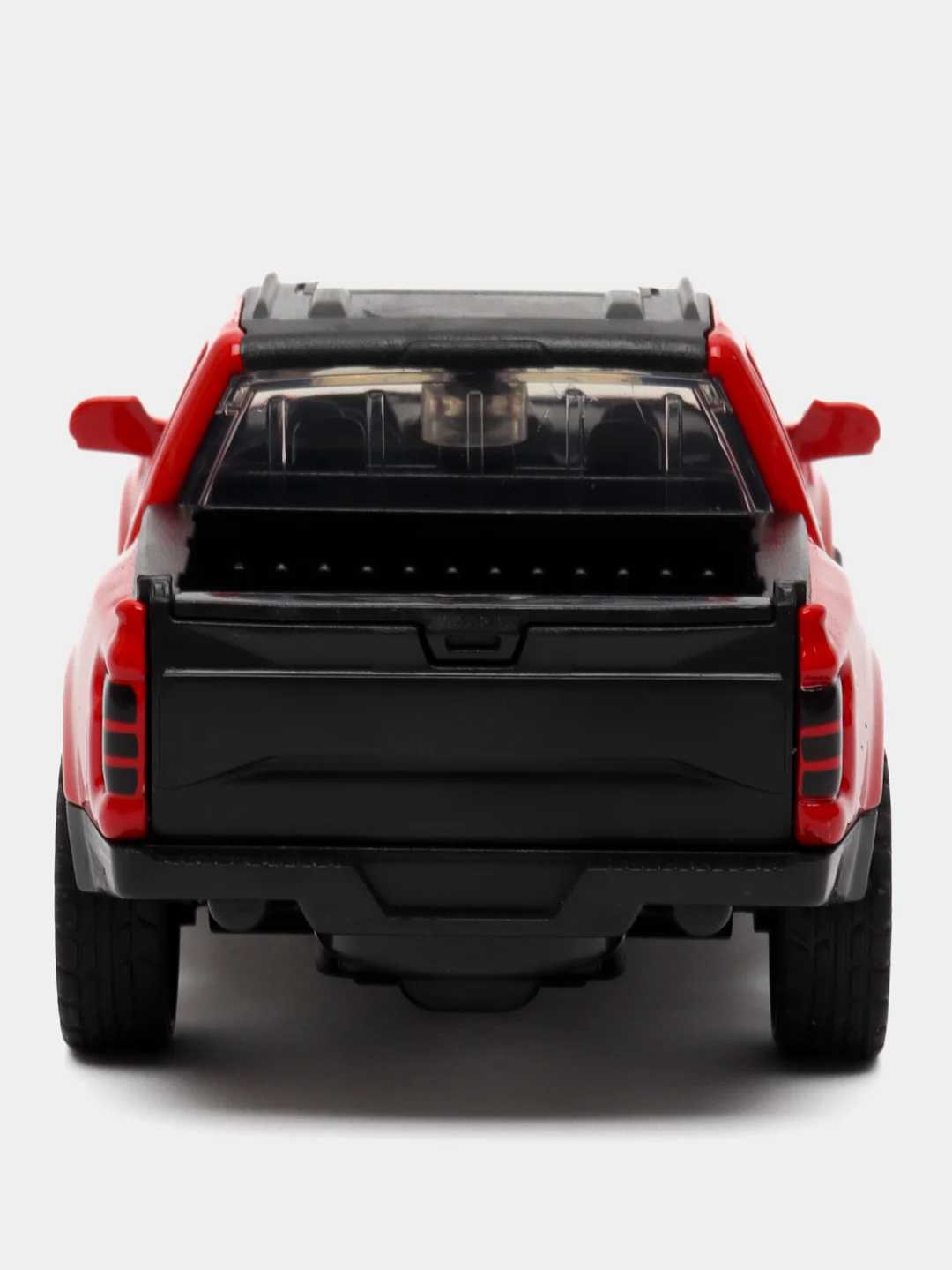 Красный металлическая коллекционная машинка Ford Raptor Пикап