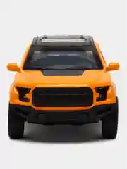 Оранжевый металлическая коллекционная машинка Ford Raptor Пикап