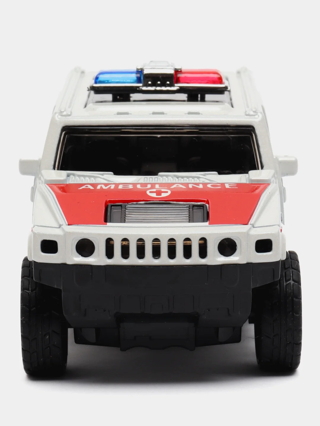 Белый металлическая коллекционная машинка Hummer