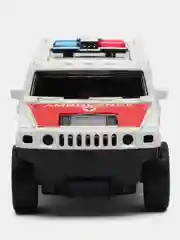 Белый металлическая коллекционная машинка Hummer